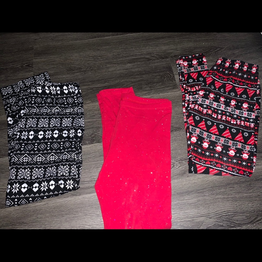 Bundle of leggings medium-xl juniors
